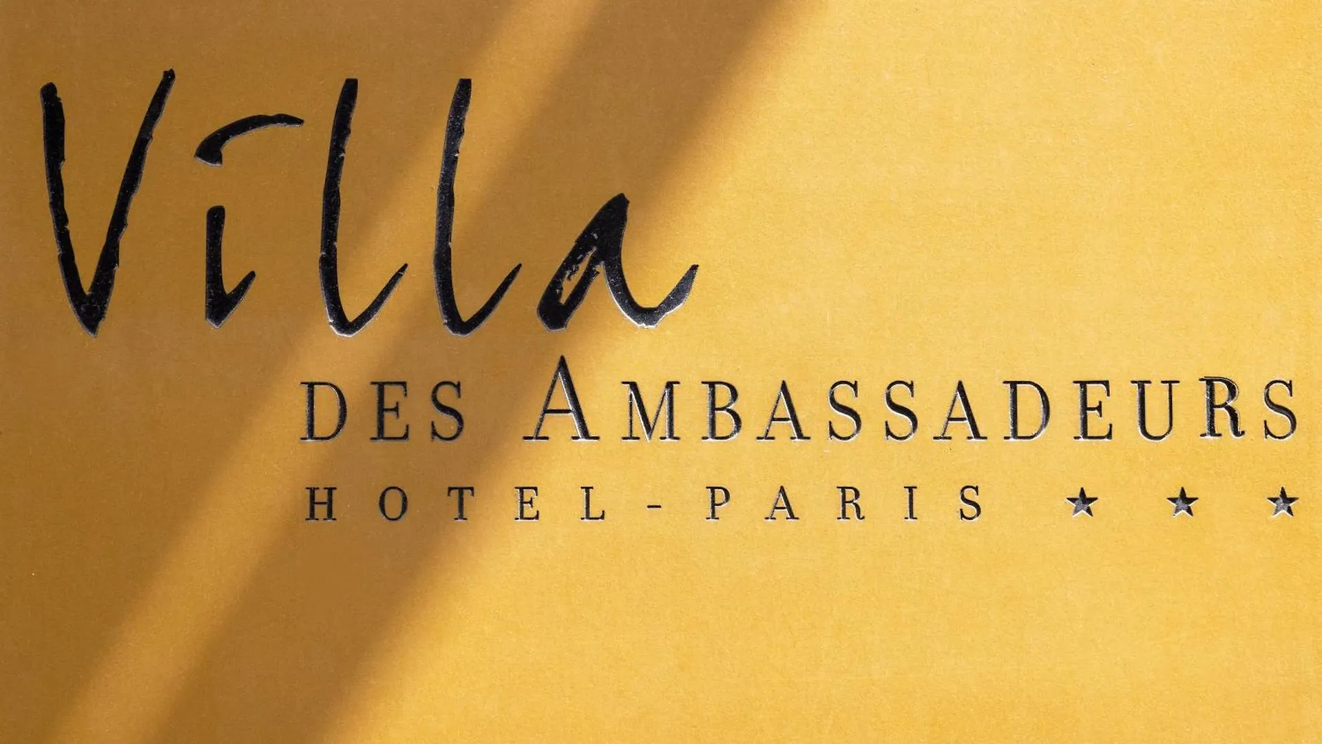 *** Hotel Villa des Ambassadeurs Parigi Francia